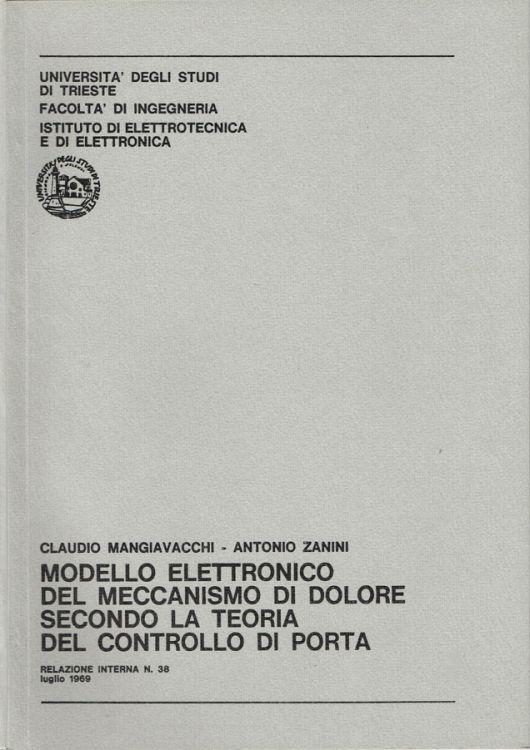 Modello elettronico del meccanismo di dolore secondo la teoria del controllo di porta - Claudio Mangiavacchi - copertina