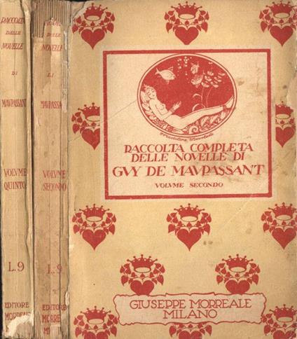 Raccolta completa delle novelle di Guy de Maupassant vol. II - V - Guy de Maupassant - copertina