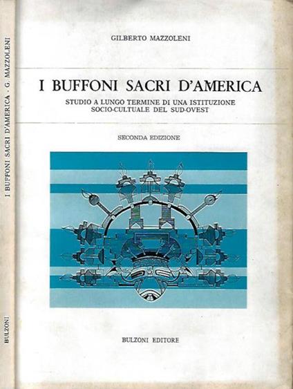 I buffoni sacri d'America - Gilberto Mazzoleni - copertina