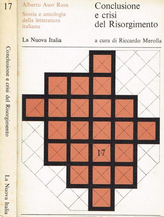 Conclusione e crisi del Risorgimento - Riccardo Merolla - copertina