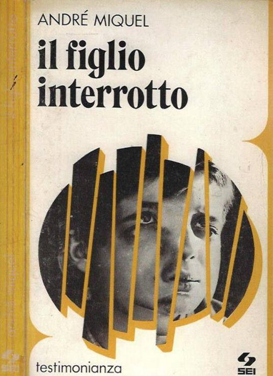 Il figlio interrotto - André Miquel - copertina