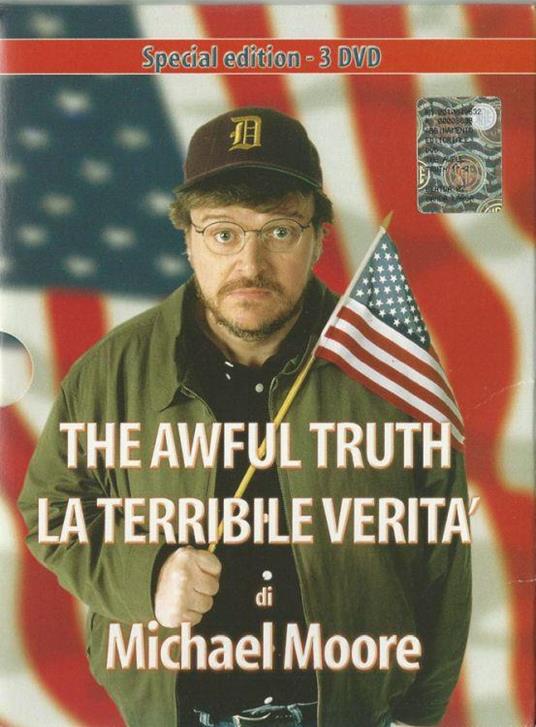 The awful truth/La terribile verità - DVD - Michael Moore - copertina