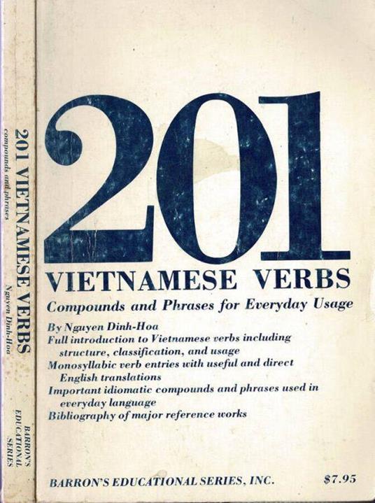 201 Vietnamese Verbs - Dinh A. Nguyen - copertina