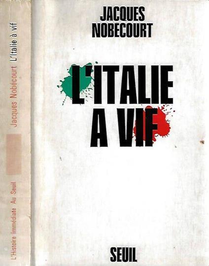 L' Italia a vif - Jacques Nobécourt - copertina