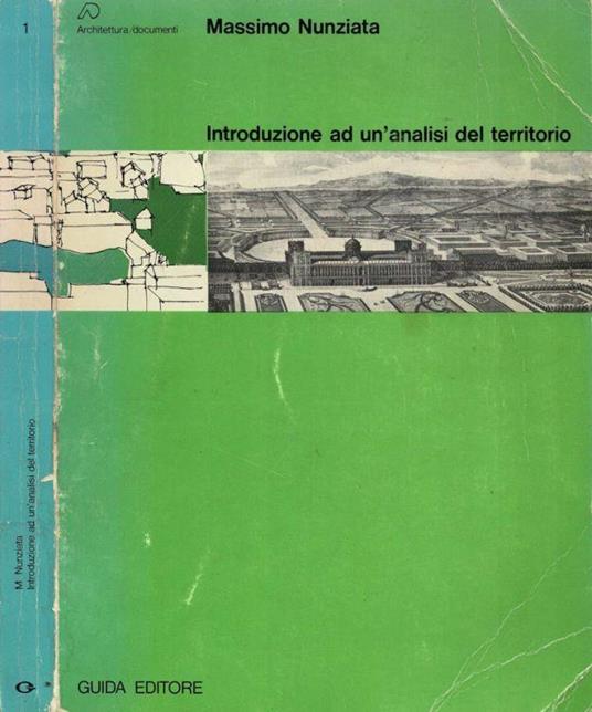 Introduzione ad un'analisi del territorio - Massimo Nunziata - copertina