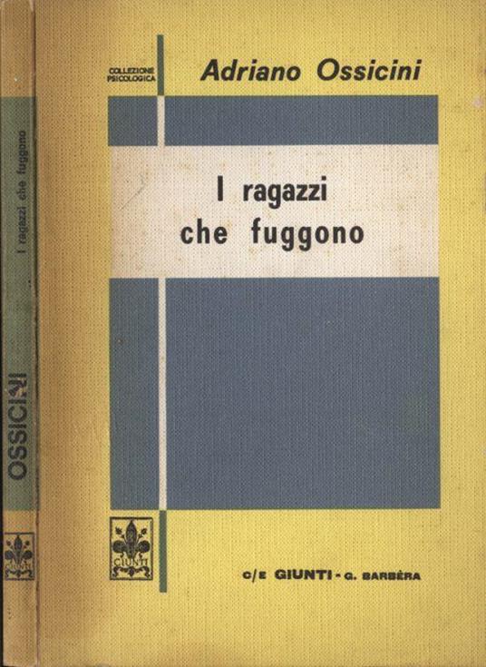 I ragazzi che fuggono - Adriano Ossicini - copertina