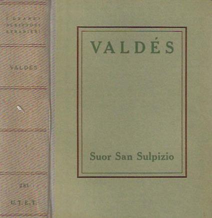 Suor San Sulpizio - Armando Palacio Valdés - copertina