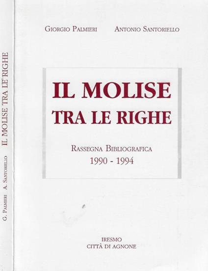 Il Molise tra le righe - Giorgio Palmieri - copertina