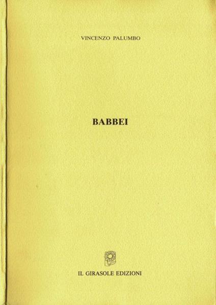 Babbei - Vincenzo Palumbo - copertina