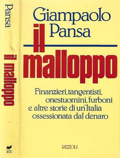 Il Malloppo - Giampaolo Pansa - copertina