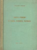 Aspetti e problemi di politica economica postbellica