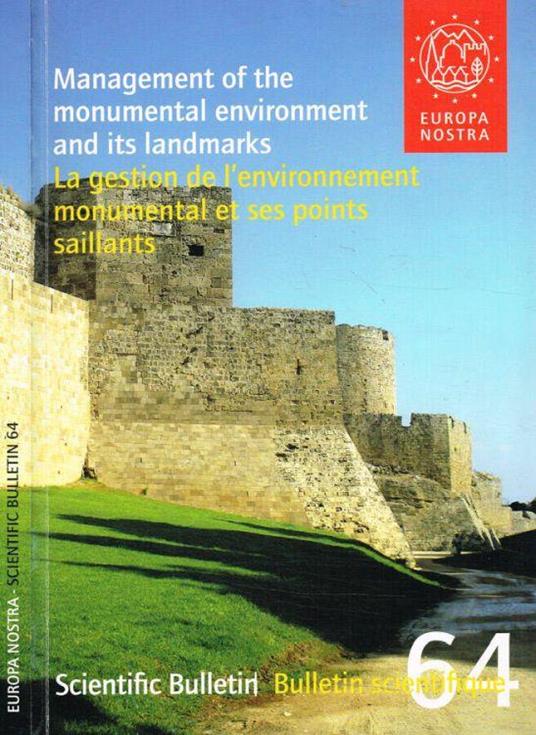 Europa Nostra. The voice of cultural heritage in Europe Scientific Bulletin n.64, 2010 - Gianni Perbellini - copertina