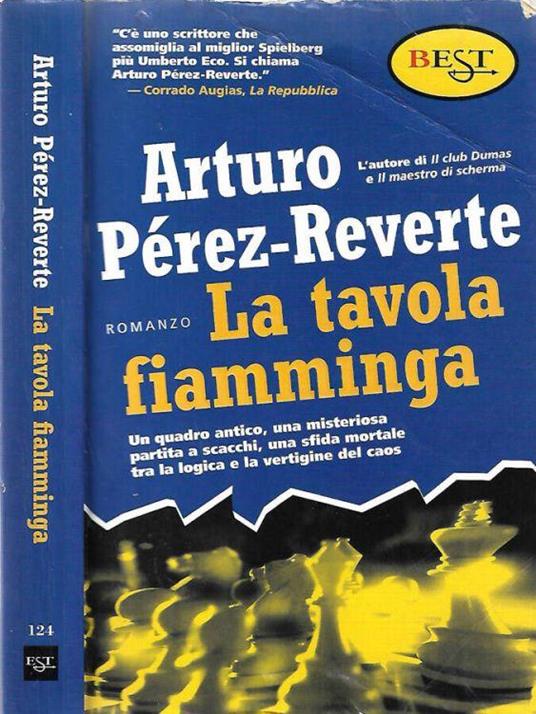 La tavola fiamminga - Arturo Pérez-Reverte - copertina