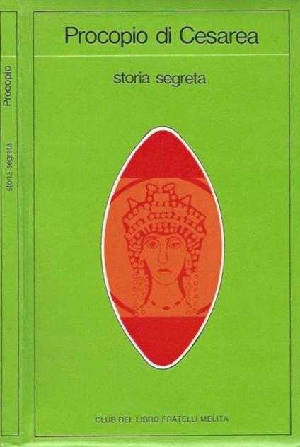 Storia segreta - Procopio di Cesarea - copertina