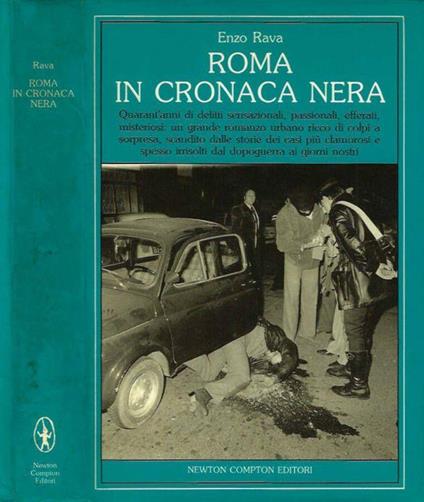 Roma in cronaca nera - Enzo Rava - copertina
