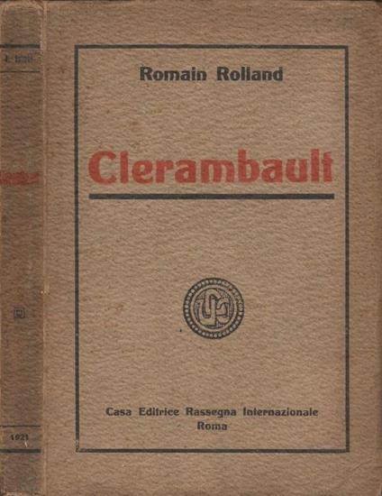 Clerambault - Romain Rolland - copertina