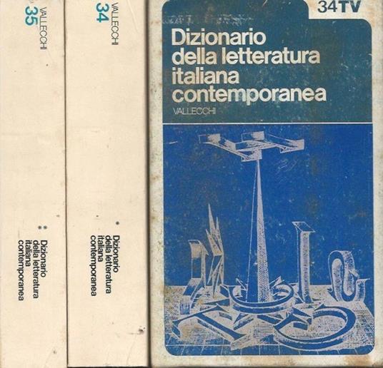 Dizionario della letteratura italiana contemporanea - Enzo Ronconi - copertina
