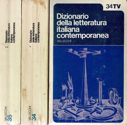 Dizionario della letteratura italiana contemporanea - Enzo Ronconi - copertina