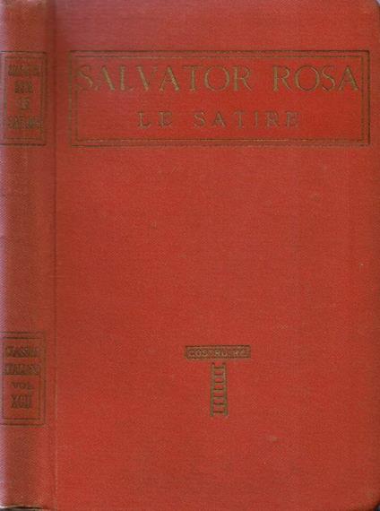 Le satire - Salvator Rosa - copertina