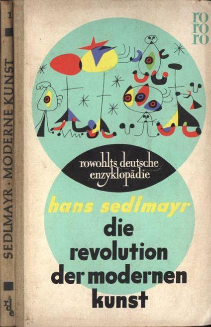 Die revolution der modernen kunst - Hans Sedlmayr - copertina