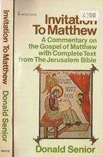 Invitation to Matthew