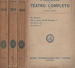 Teatro completo, vol. IV, VI, , VII