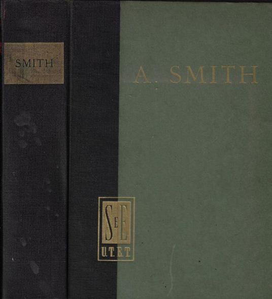 Ricerche sopra la natura e le cause della ricchezza delle nazioni - Adam Smith - copertina