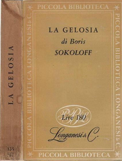 La gelosia - Boris Sokoloff - copertina