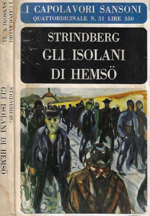 Gli isolani di Hemso - August Strindberg - copertina
