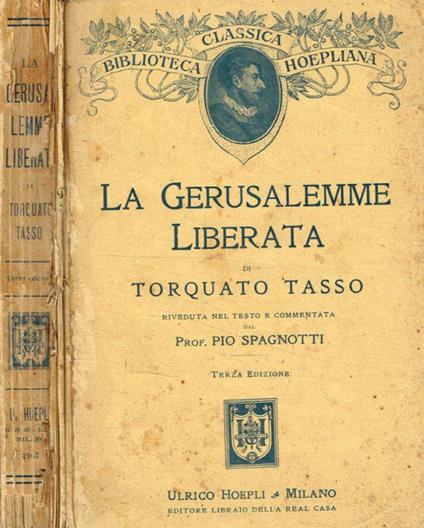 La Gerusalemme liberata - Torquato Tasso - copertina