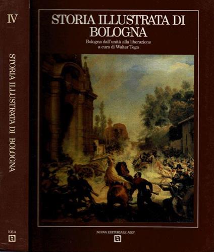 Storia illustrata di Bologna - Walter Tega - copertina