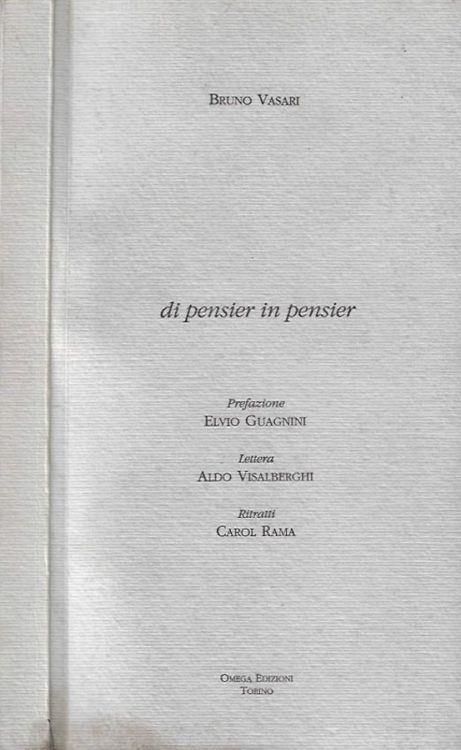 Di pensier in pensier - Bruno Vasari - copertina