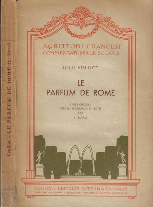 Le parfum de Rome - Louis Veuillot - copertina