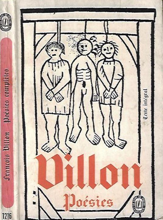 Poesies completes - François Villon - copertina