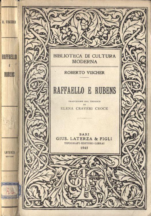 Raffaello e Rubens - Roberto Vischer - copertina