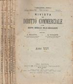 Rivista del diritto commerciale Anno XXV-1927