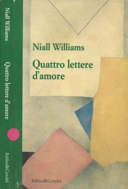 Quattro lettere d'amore - Niall Williams - copertina