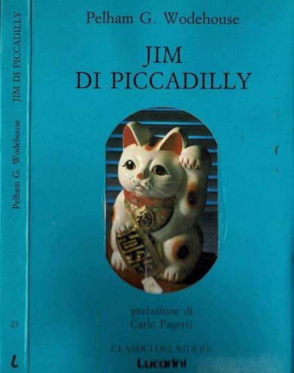 Jim di Piccadilly - Pelham G. Wodehouse - copertina