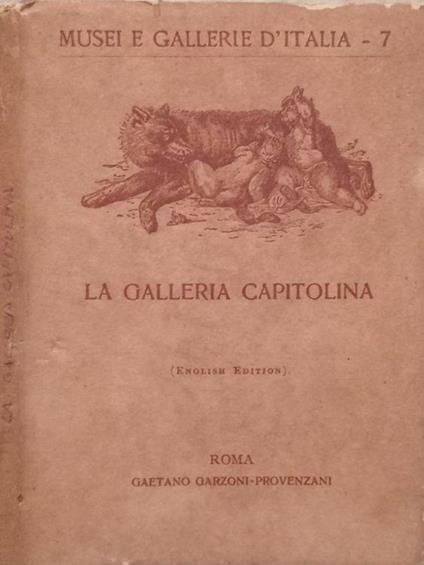 La galleria capitolina - copertina