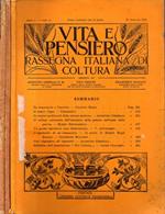Vita e Pensiero - Fasc. 4-10-11 - Anno I. - 1915