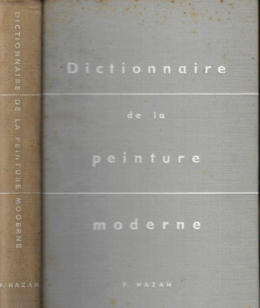 Dictionnaire de la peinture moderne - copertina