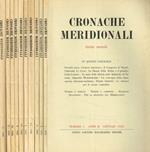 Cronache meridionali. Rivista mensile anno II, 1955