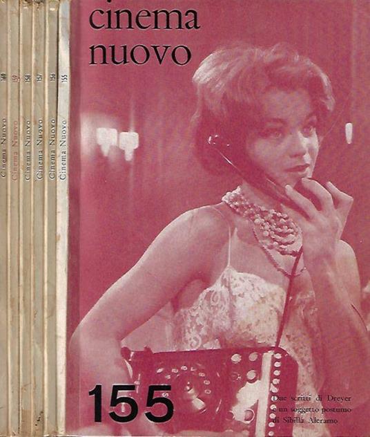 Cinema Nuovo. Rassegna bimestrale di cultura diretta da Guido Aristarco, anno XI, 1962 - copertina