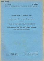 Isolamento di traverse ferroviarie - Ionizzazione dell'aria ed effetto corona con tensione continua