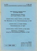 Electroluminescent Patterns and Crystal Defects in ZnS - The Mechanism of A. C. Electroluminescence in ZnS - Electroluminescence of AgCl - Distribution of Brightness along the Electroluminescent Patterns in ZnS