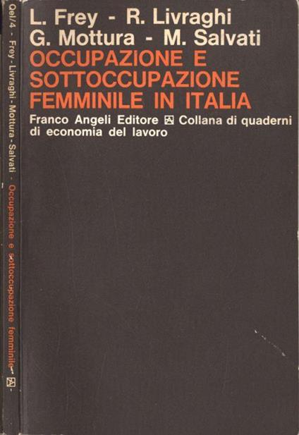 Occupazione e sottoccupazione femminile in Italia - copertina