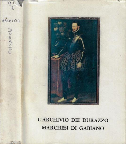L' archivio dei Durazzo marchesi di Gabiano - copertina