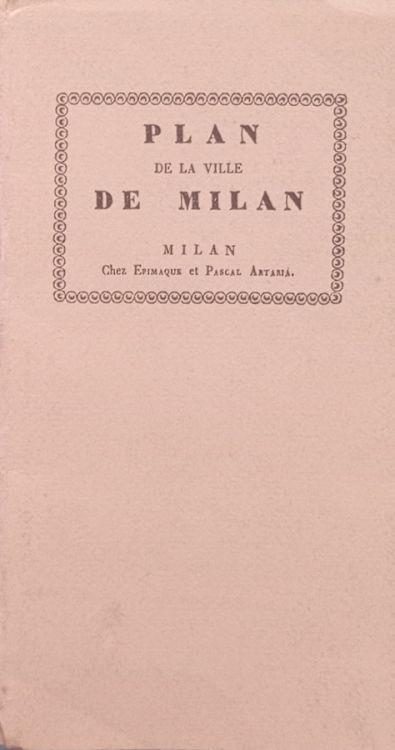 Plan de la Ville de Mila - copertina