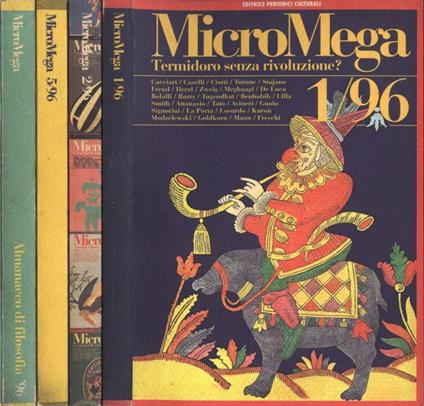 MicroMega 1996 n. 1 - 2 - 5 - Supplemento - copertina