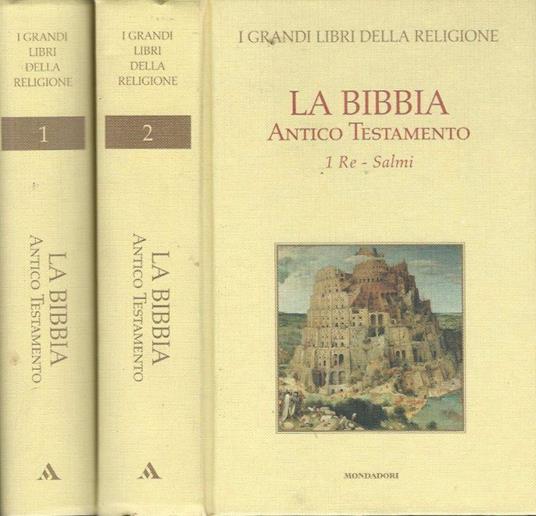 La Bibbia Antico Testamento, vol. I, vol. II - Libro Usato - Mondadori - I  Grandi Libri della Religione | IBS